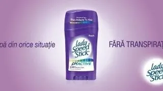 Lady Speed Stick si Mennen Speed Stick te Scapa din orice situatie, fara transpiratie
