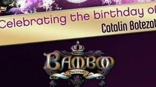 Vineri, Catalin Botezatu se sarbatoreste in Bamboo!