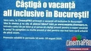 Vacanta All Inclusive la CinemaPRO