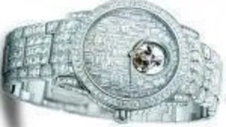 "Tourbillon Diamants"- ceas de aur cu diamante