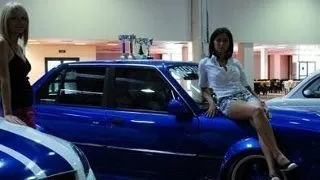 Femei frumoase si masini tunate la Sport&Tuning Show