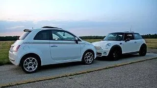 Fiat 500 vs Mini