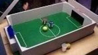 FOTBAL CIBERNETIC, Echipa de roboti a Romaniei joaca in Campionatul Mondial